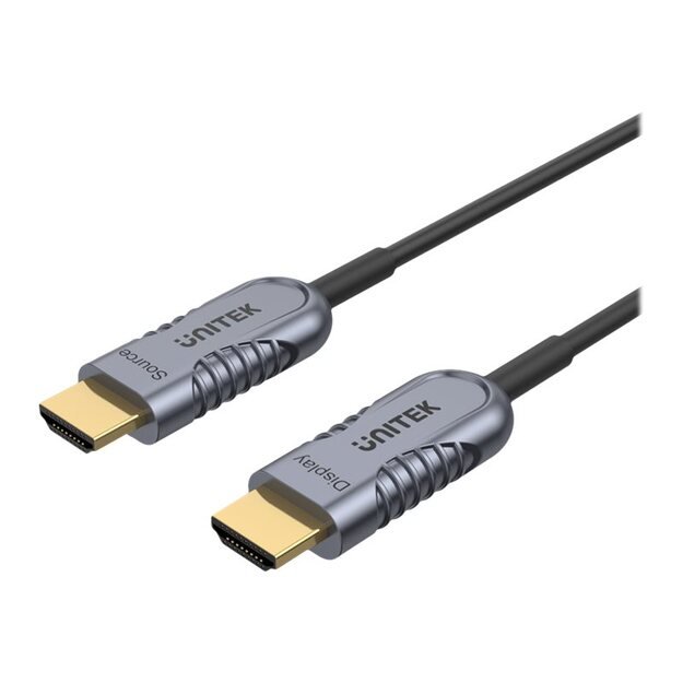 UNITEK C11032DGY Optic Cable HDMI 2.1 AOC 8K 120Hz 40m