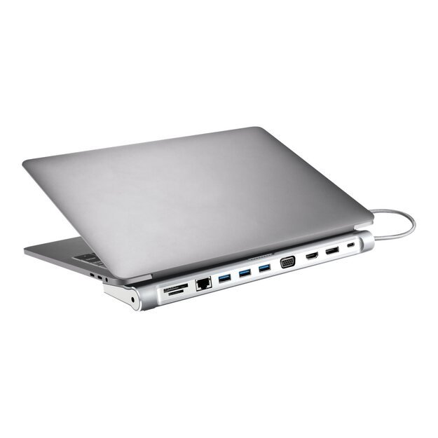 SANDBERG USB-C Docking Station HDMI DP VGA SD USB USB-C