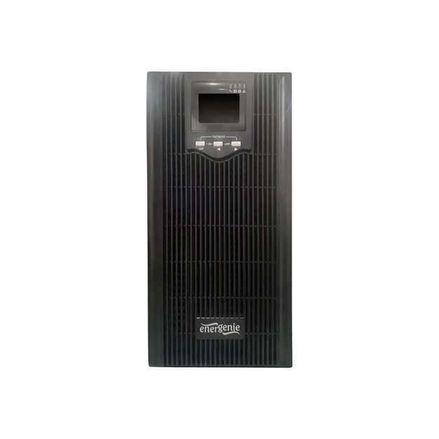 Nepertraukiamo maitinimo šaltinis UPS GEMBIRD EG-UPS-PS3000-02 UPS Energenie 3000VA Pure sine 3x Schuko 3x IEC 230V OUT USB-BF LCD