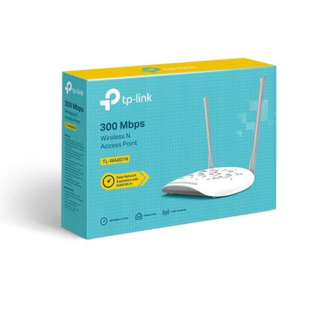 Tinklo prieigos taškas TP-LINK 300Mbps 1x10Base-T  100Base-TX antennas 2 v