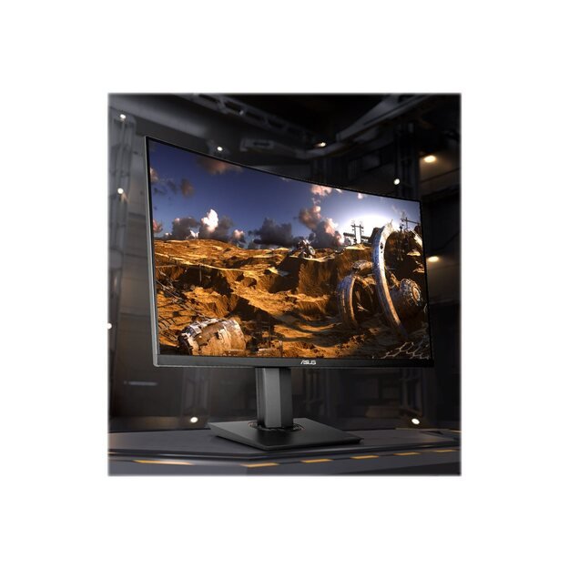 Monitorius ASUS TUF Gaming VG32VQR 31.5inch VA WLED WQHD Curved 1800R 16:9 165Hz 3000:1 400cd/m2 1ms 2xHDMI DP