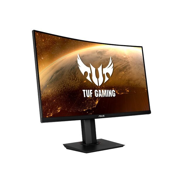 Monitorius ASUS TUF Gaming VG32VQR 31.5inch VA WLED WQHD Curved 1800R 16:9 165Hz 3000:1 400cd/m2 1ms 2xHDMI DP