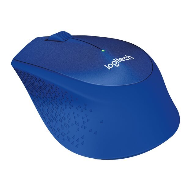 Kompiuterinė pelė belaidė LOGITECH M330 Silent Plus Blue - 2.4GHZ - EMEA 1