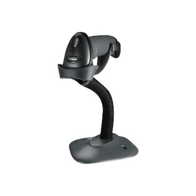 Barkodų skaitytuvas ZEBRA LS2208-SR20007R-UR / black / stand / USB cable