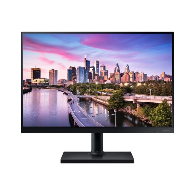 Monitorius SAMSUNG LF24T450GYUXEN 23.8inch 16:10 Wide WUXGA IPS 5ms Bezel-less HAS/Swivel/Pivot/Tilt 130mm 2xHDMI/DP USB hub HDMI cable