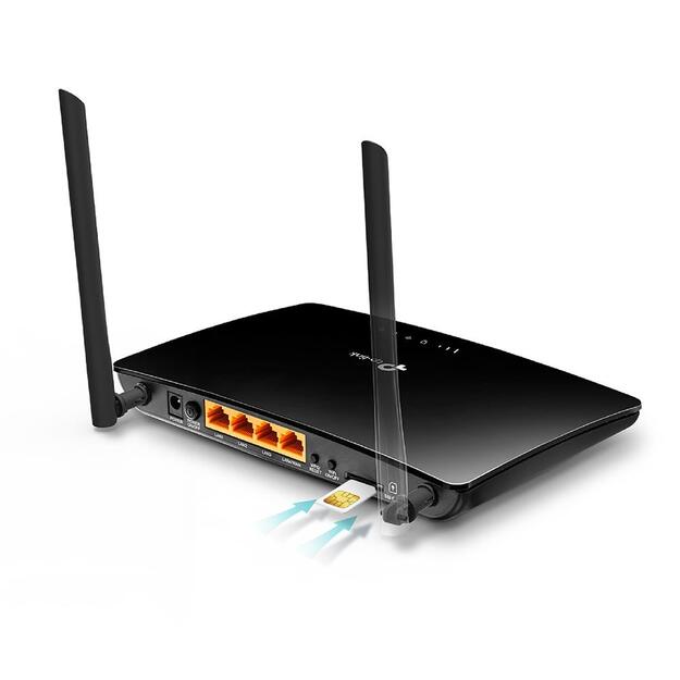 Maršrutizatorius TP-LINK 300MBit s WLAN N 4G LTE