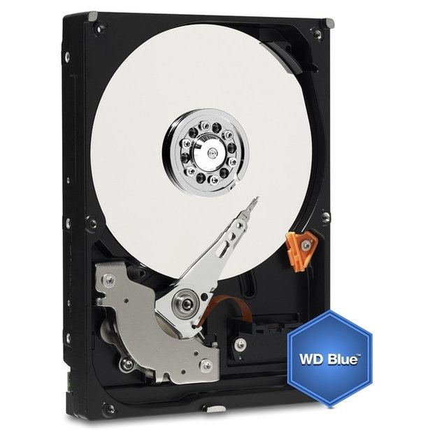 Kietasis diskas vidinis HDD|WESTERN DIGITAL|Blue|1TB|SATA 3.0|64 MB|7200 rpm|3,5 |WD10EZEX