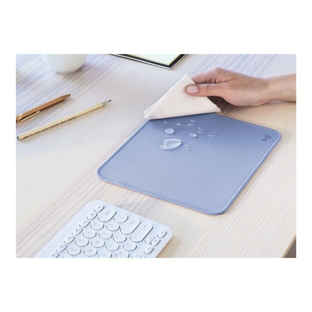 Pelės kilimėlis LOGITECH Mouse Pad Studio Series - BLUE GREY - NAMR-EMEA