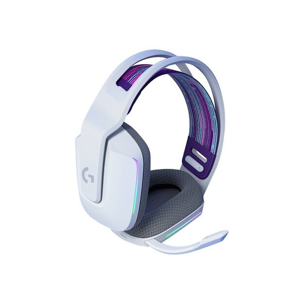 Ausinės LOGITECH G733 LightSpeed Wireless RGB Gaming - WHITE - EMEA 13