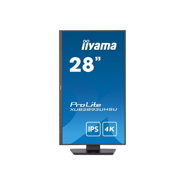 IIYAMA XUB2893UHSU-B5 28inch IPS 3840x2160 300cd/m2 3ms HDMI DP USB