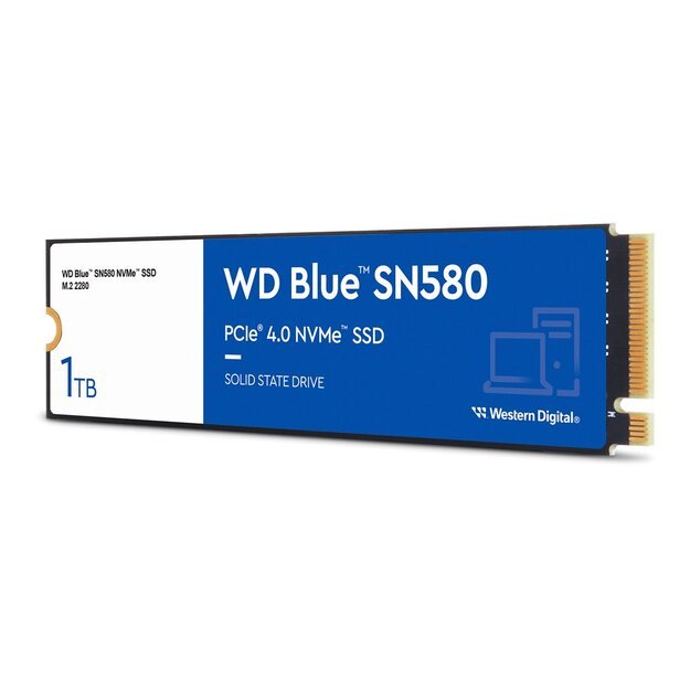 WD Blue SN580 NVMe SSD 1TB M.2 PCIe Gen4