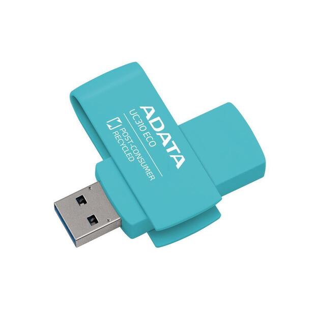 MEMORY DRIVE FLASH USB3.2 128G/GREEN UC310E-128G-RGN ADATA