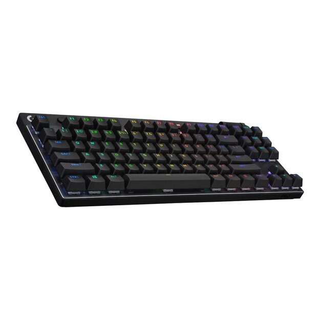 LOGITECH G PRO X TKL LIGHTSPEED Gaming Keyboard - BLACK - (US) INTL - 2.4GHZ/BT - N/A - EMEA28-935 - TACTILE