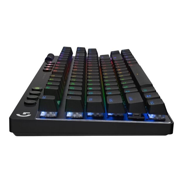 LOGITECH G PRO X TKL LIGHTSPEED Gaming Keyboard - BLACK - (US) INTL - 2.4GHZ/BT - N/A - EMEA28-935 - TACTILE