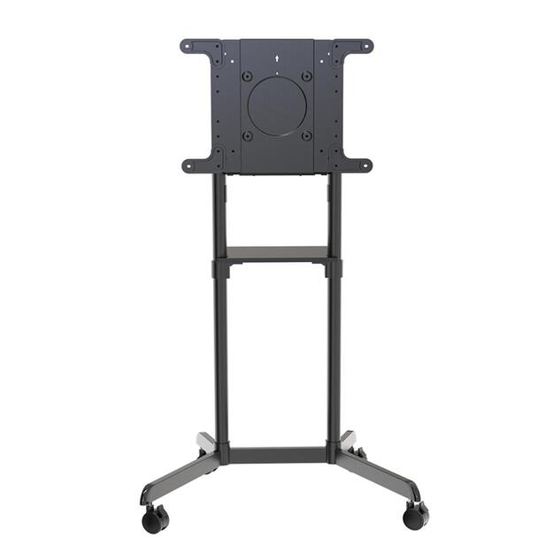 NEOMOUNTS TV/Monitor public Mobile Floorstand 37-70inch max 70kg Height 137cm Tilt Rotate VESA up to 600x400 black 15