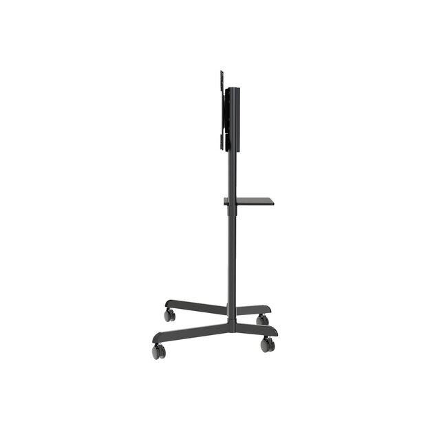 NEOMOUNTS TV/Monitor public Mobile Floorstand 37-70inch max 70kg Height 137cm Tilt Rotate VESA up to 600x400 black 14