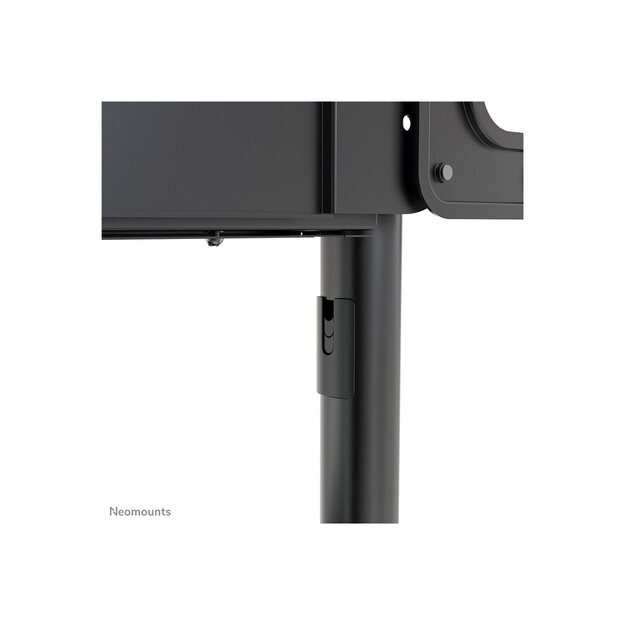 NEOMOUNTS TV/Monitor public Mobile Floorstand 37-70inch max 70kg Height 137cm Tilt Rotate VESA up to 600x400 black 8