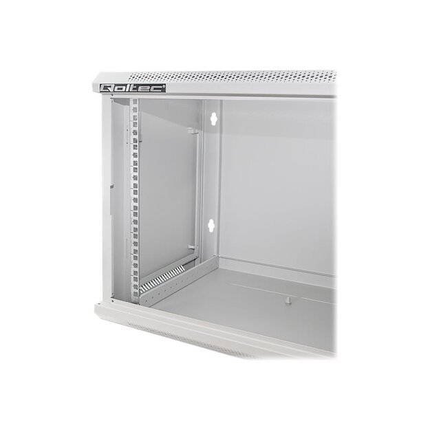 QOLTEC 54486 Rack cabinet 19inch 9U 600 x 600 x 500