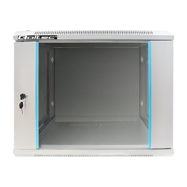 QOLTEC 54486 Rack cabinet 19inch 9U 600 x 600 x 500