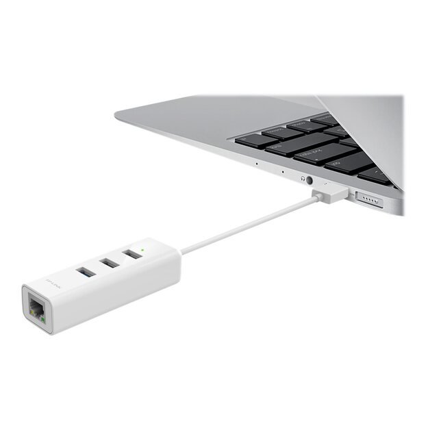 USB belaidžio tinklo adapteris USB3 3PORT 1000M UE330 TP-LINK