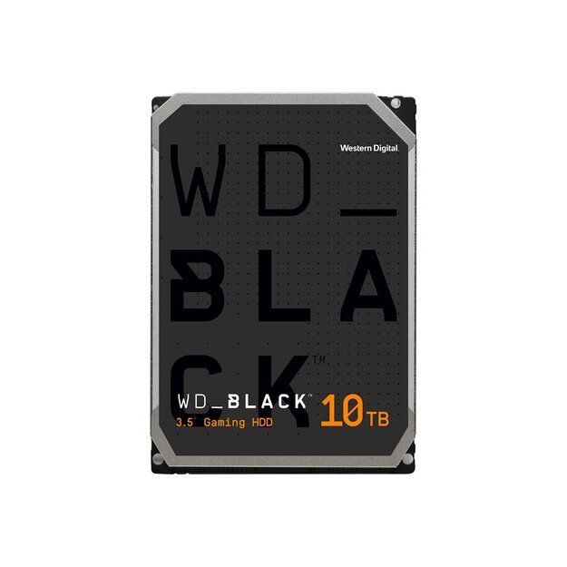 Kietasis diskas vidinis HDD|WESTERN DIGITAL|Black|10TB|256 MB|7200 rpm|3,5 |WD101FZBX