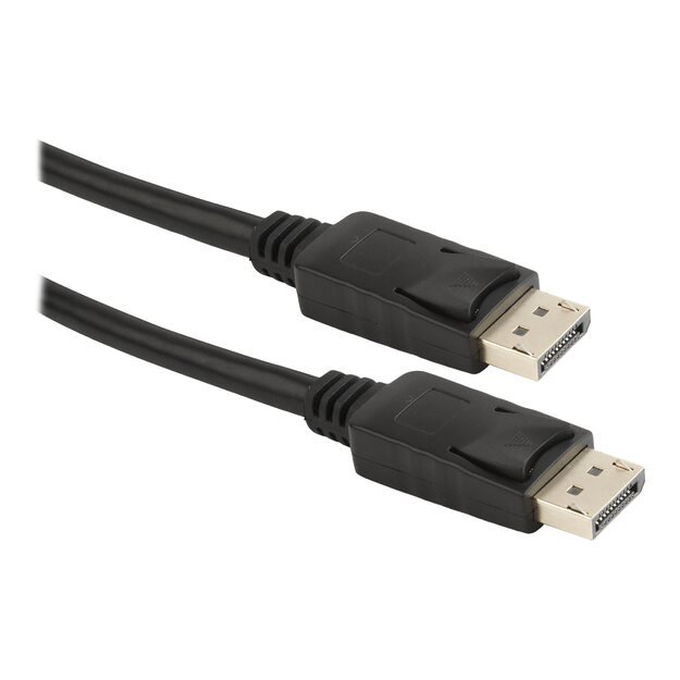 GEMBIRD CC-DP2-10 Gembird cable DISPLAYPORT V1.2 3M GOLD 4K Black 2