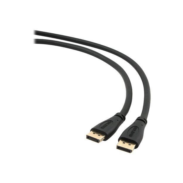 GEMBIRD CC-DP2-10 Gembird cable DISPLAYPORT V1.2 3M GOLD 4K Black 6