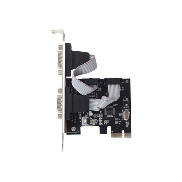 GEMBIRD SPC-22 Gembird PCI Express card > 2x serial (low profile)