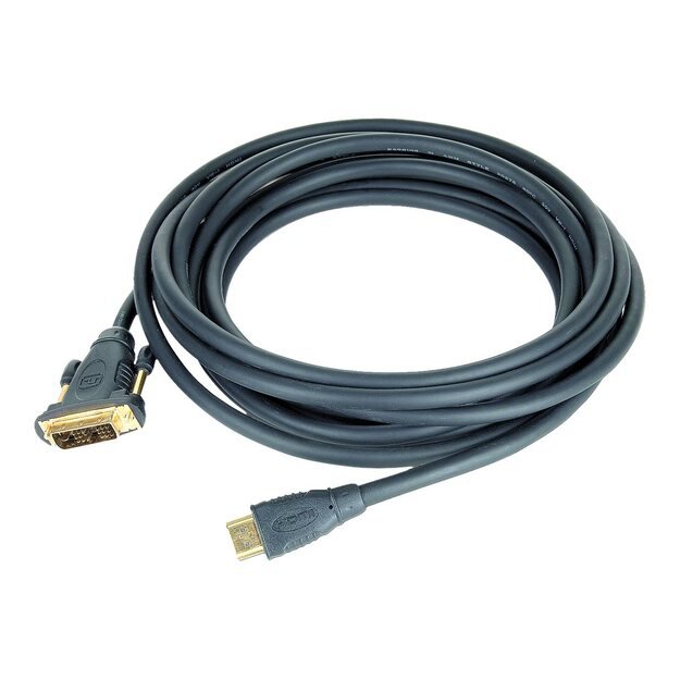 GEMBIRD HDMI to DVI male-male cable with gold-plated connectors 1.8m bulk package 3