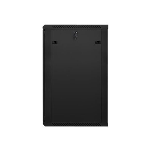 Komutacinė spinta pakabinama LANBERG WF01-6622-10B rack 19 demounted flat pack 22U/600x600mm black