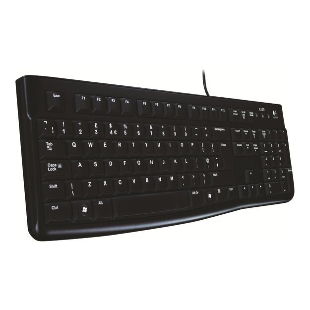 Klaviatūra laidinė LOGITECH K120 US