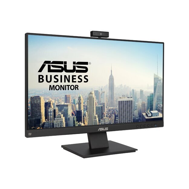 Monitorius verslui ASUS Display BE24EQK Business 23.8inch Full HD IPS Frameless Full HD Webcam Mic Array Flicker free Low Blue Light HDMI