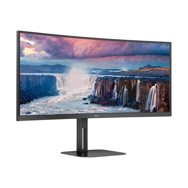 AOC CU34V5C/BK 34inch monitor HDMI DP USB