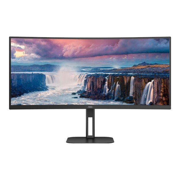 AOC CU34V5C/BK 34inch monitor HDMI DP USB