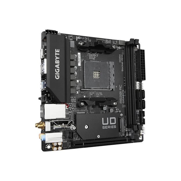 GIGABYTE A520I AC Socket AM4 AMD A520 DDR4 Micro ITX