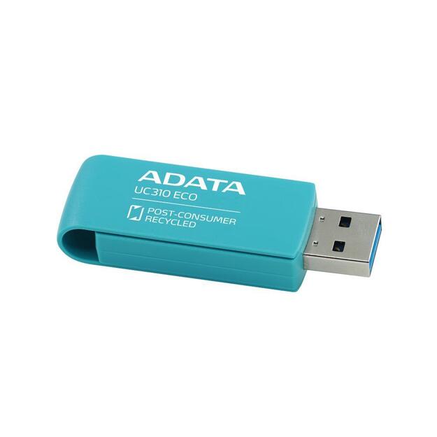 MEMORY DRIVE FLASH USB3.2 64GB/GREEN UC310E-64G-RGN ADATA