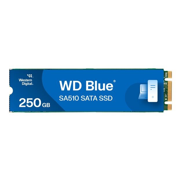 WD Blue SA510 SSD 250GB M.2 2280 SATA III 6Gb/s internal single-packed