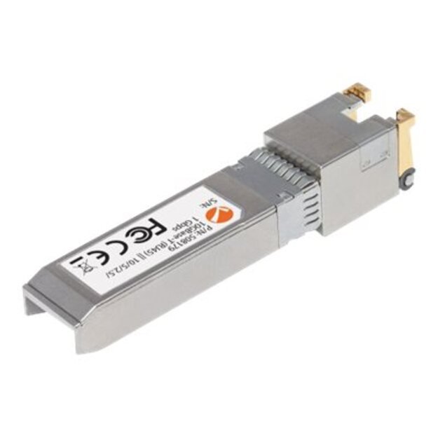 INTELLINET 10 Gigabit Copper SFP+ Transceiver Module 10GBase-T 30m 98 ft. up to 10Gbps Data-Transfer Rate with Cat 6a Cabling