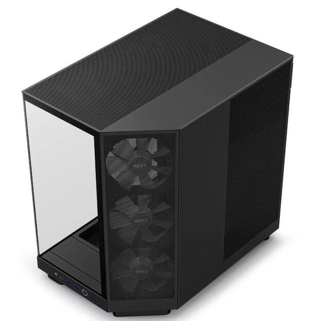 NZXT PC case H6 Flow RGB midi tower black