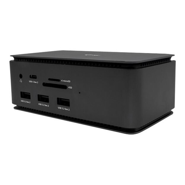 I-TEC USB 4.0 Metal Docking station Dual 4K HDMI DP PD 80 W