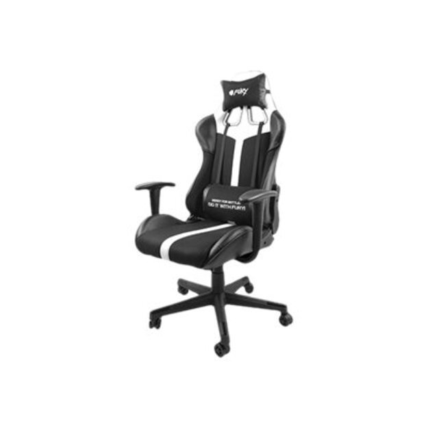 Žaidimų kėdė NATEC Fury gaming chair Avenger XL white