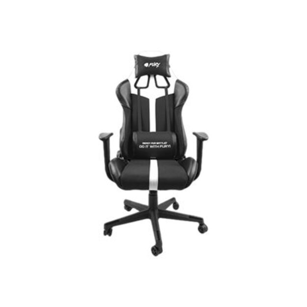 Žaidimų kėdė NATEC Fury gaming chair Avenger XL white