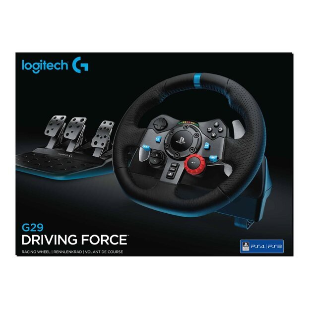 Žaidimų vairas LOGITECH G29 Driving Force PlayStation 4, PlayStation 3 and PC USB