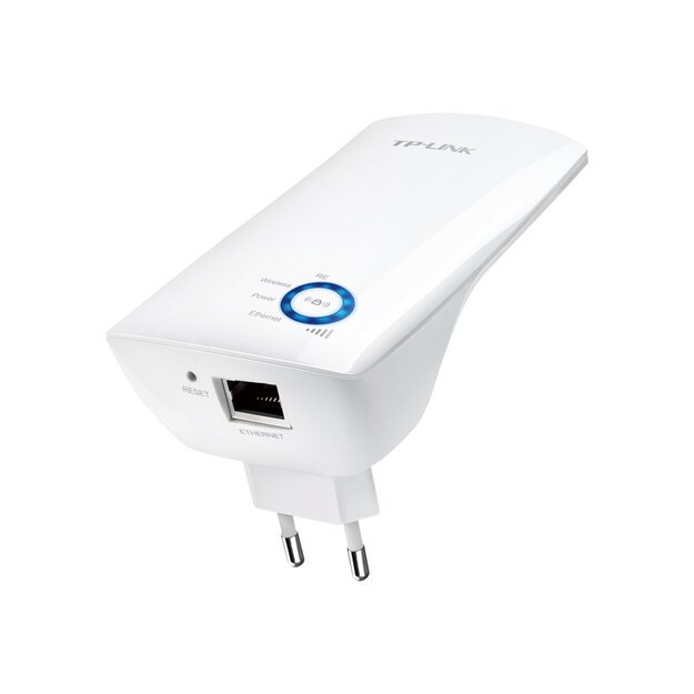 Belaidžio ryšio stiprintuvas TP-LINK 300Mbps Universal Wi-FI N 2.4GHz 300Mbps internal antennas Button