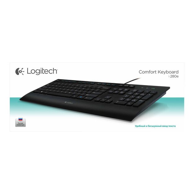 Klaviatūra laidinė LOGITECH Corded K280e INT 7
