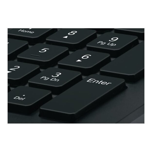 Klaviatūra laidinė LOGITECH Corded K280e INT 8
