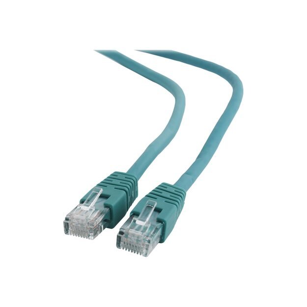 Patch kabelis GEMBIRD PP6U-5M/G UTP Cat.6 RJ45, 5 m, green