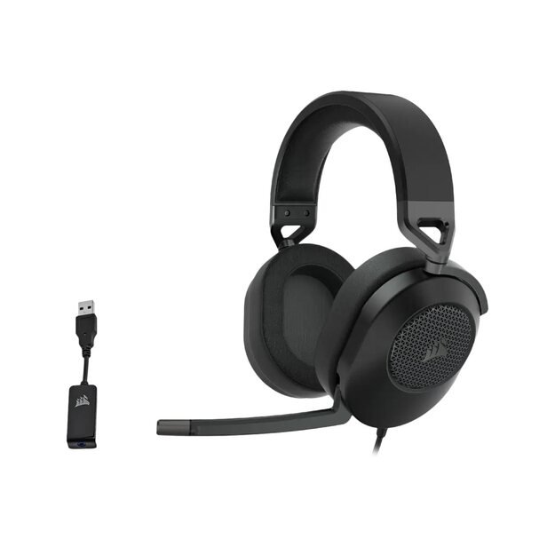 Ausinės CORSAIR HS65 Surround Headset Carbon EU 12