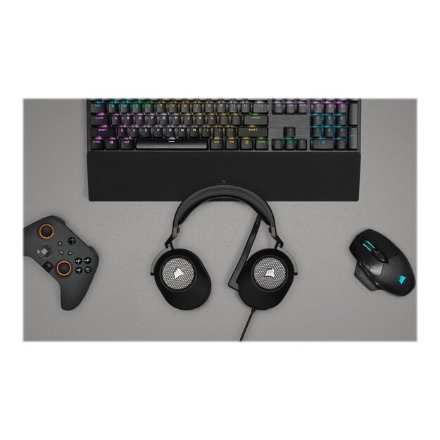 Ausinės CORSAIR HS65 Surround Headset Carbon EU 2
