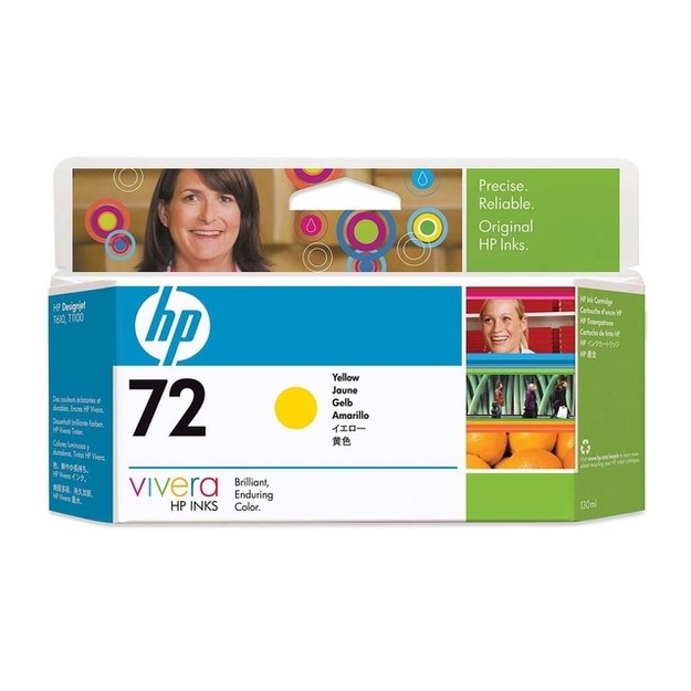 HP 72 ink yellow Vivera 130ml DesignJet T1100 T610 T620 T770 T1200